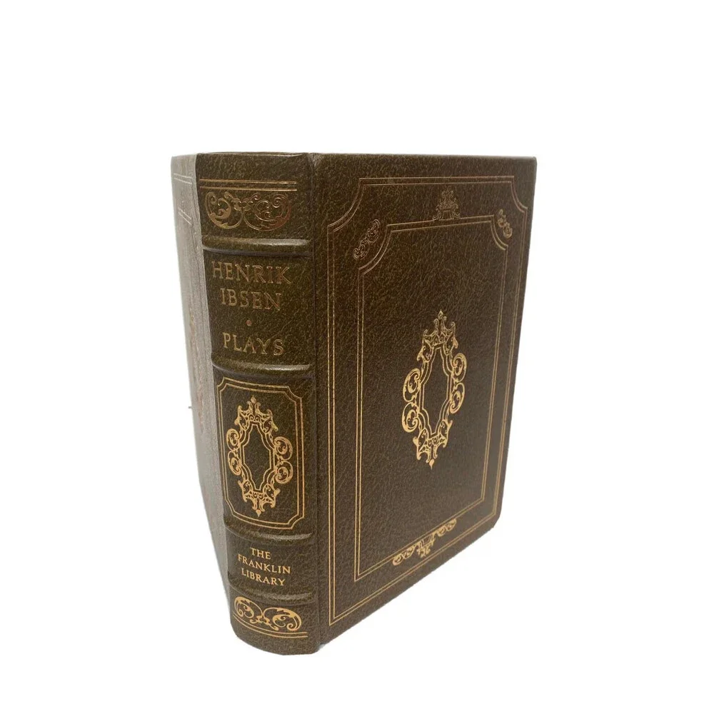Anthology Of Plays By Ibsen 1977 Great Books Leather Bound Franklin Mint